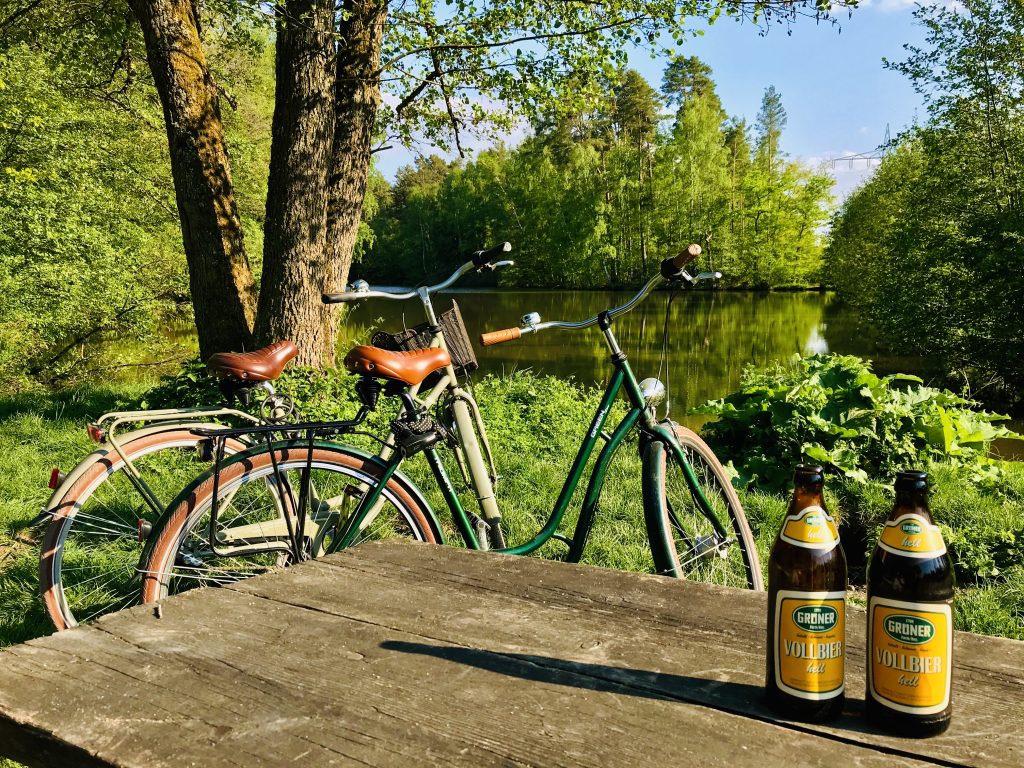 Eine Fahrradtour in Nürnberg ist super für Sonntags. 