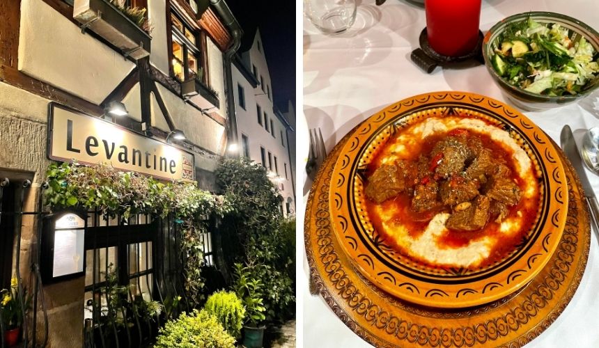 Das Levantine in Nürnberg ist ein gutes Restaurant.