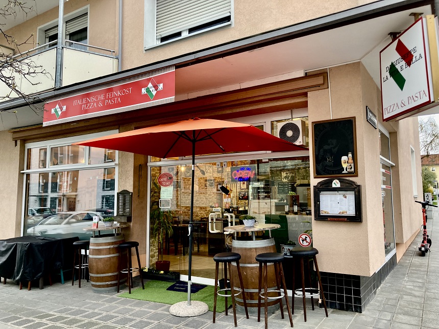 Die Pizzeria Da Guiseppe im Nürnberger Norden.