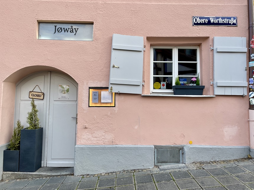 Das Restaurant Joway in Nürnberg.