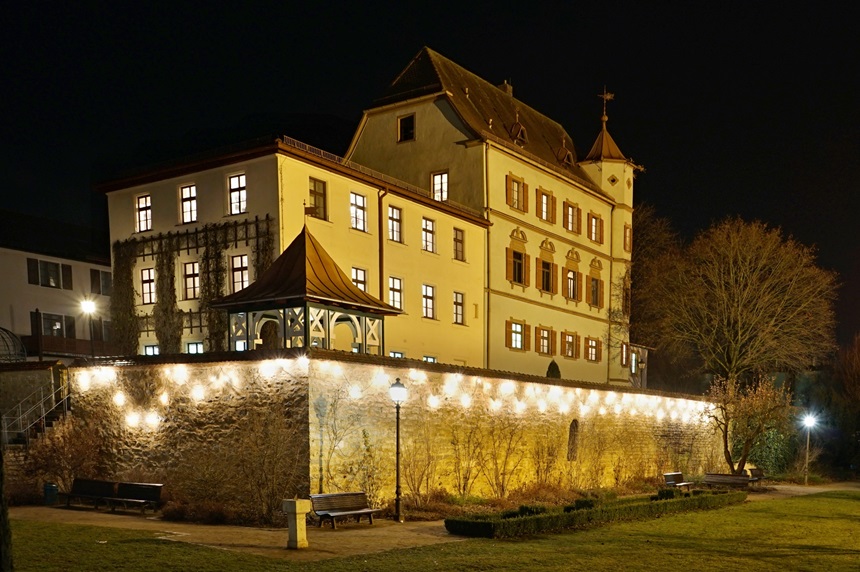 Die Schlossweihnacht in Treuchtlingen.