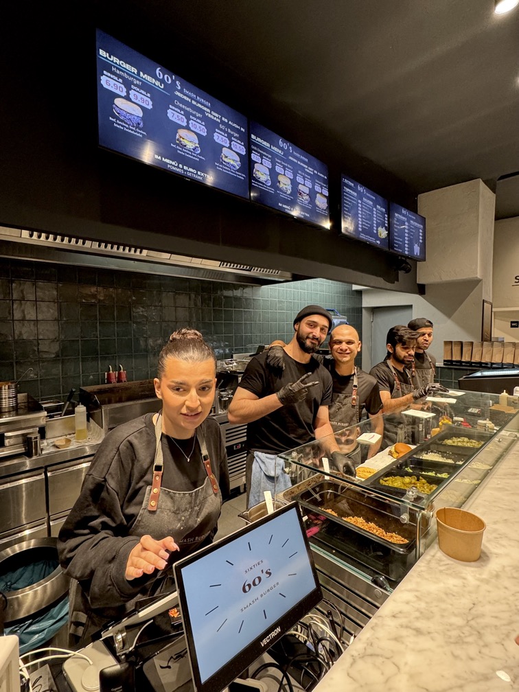 Das neue Burger Restaurant in Nürnberg. 