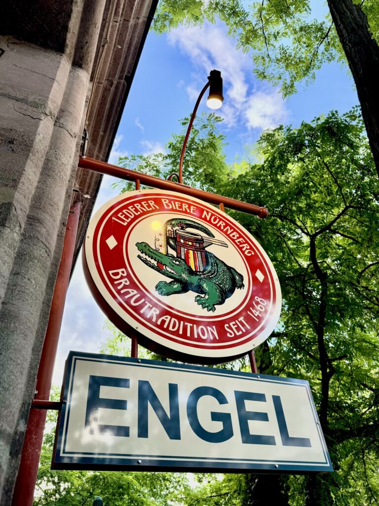 Das Gasthaus Engel in Nürnberg.