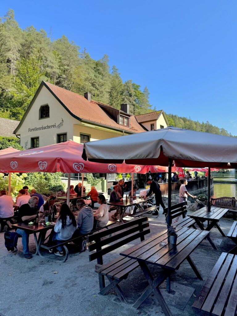 Heiners Forellenzucht in Pottenstein.